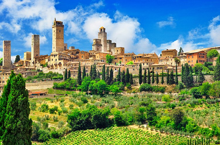 Ruta por Umbría y la Toscana, en hoteles 3* y 4* con desayunos ¡EMBARCA TU COCHE GRATIS!