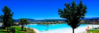 Vacaciones de montaña en Covilhã, con piscina playa