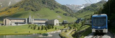 ¡Súbete al tren Cremallera y descubre la Vall de Núria!