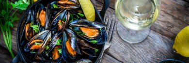 Paseo con degustación de vino y mejillones en Sanxenxo (Galicia)