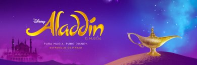 ¡Aladdin, el musical! Pura magia en Madrid alojados en hotel 4*
