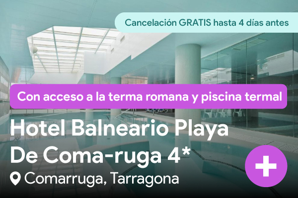 Rélajate en un Balneario 4* con Spa en Comarruga con Media Pensión - Destino