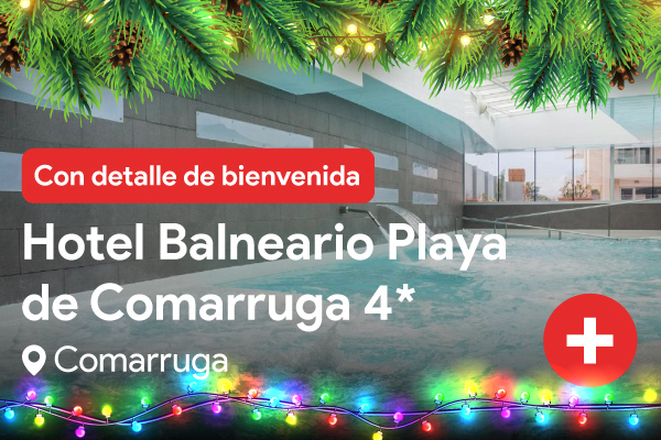 Rélajate en un Balneario 4* con Spa en Comarruga con Media Pensión - Destino