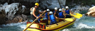 1 Noche + Rafting de 14 km + Barbacoa