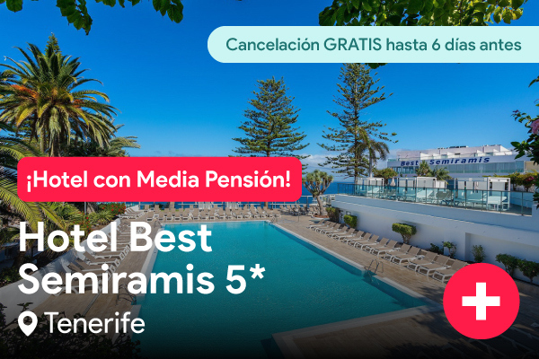 Tenerife te espera: alójate en hotel 5* con Media Pensión - Destino