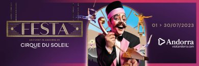 Caldea con Cirque du Soleil en hotel 4* céntrico en Andorra