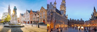 Brujas y Bruselas el corazón Europa Medieval 