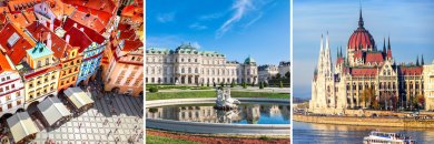 Circuito por el centro de Europa Budapest, Praga y Viena con vuelos incluidos