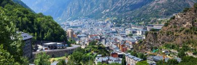 Habitación doble en hotel 4* céntrico en Andorra 