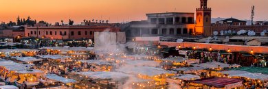 Descubre Marrakech en un Riad con vuelos y desayunos