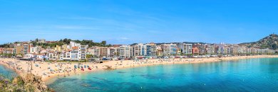 Blanes en 1ª línea de playa en Media Pensión