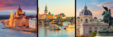 Circuito por el centro de Europa Budapest, Praga y Viena con vuelos incluidos