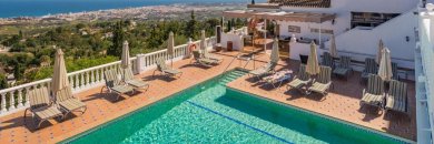 Costa del Sol alojado en apartamentos con vista al mar y terraza