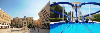 2 dias Parque acuático Aquopolis la pineda con hotel 3* en Reus