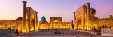 Uzbekistán y su magia: 9 días, vuelos, traslados y visitas