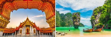 Vacaciones en Tailandia ¡vuelos incluidos!