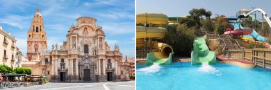 Disfruta de Murcia con y sin entrada a Aqua Natura