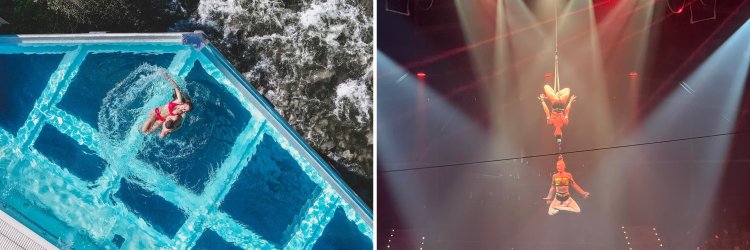 Caldea con entrada al Cirque du Soleil en Andorra ¡espectacular! 