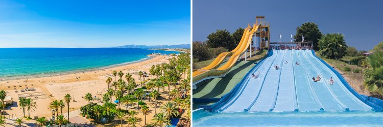 Primera línea de playa en el paseo de Salou (Costa Dorada) ¡también con AQUOPOLIS!