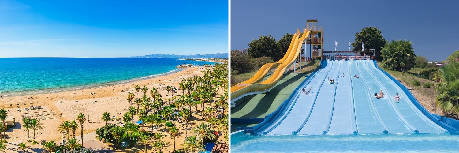 Primera línea de playa en el paseo de Salou (Costa Dorada) ¡también con AQUOPOLIS!