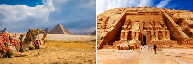 Egipto con visita Abu Simbel en avión + crucero por Río Nilo + excursiones exclusivas