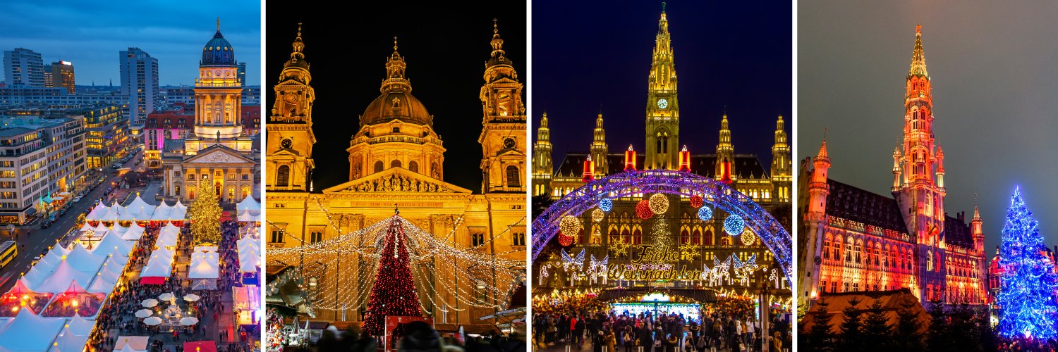 ¡Mercados navideños por Europa con vuelos incluidos! Berlín, Budapest, Viena y Bruselas.