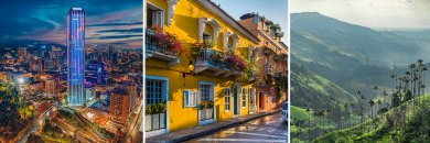 Colombia con Bogotá, Eje Cafetero, Cartagena de Indias y más ¡con vuelos!