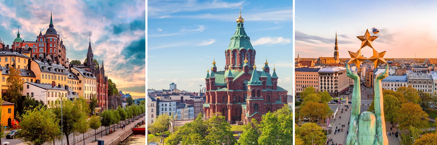 Joyas del Báltico: Letonia, Estonia, Finlandia y Suecia ¡vuelos incluidos!