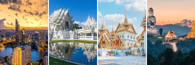 TAILANDIA: desde Bangkok a Chiang Mai ¡vuelos incluidos!