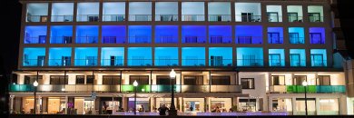 Verano en Comarruga (Costa Dorada) en primera línea de playa