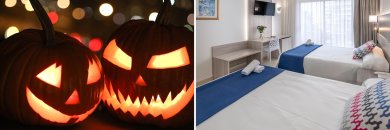 Halloween en hotel 4* en Salou con Pensión Completa con pasaje del terror