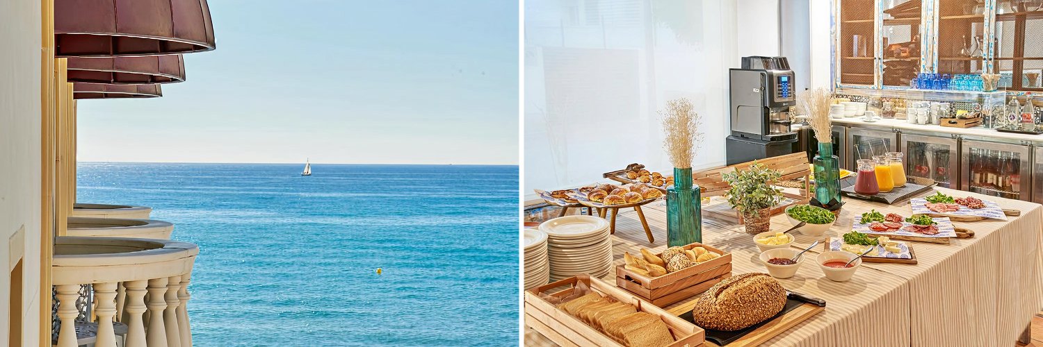 Hotel 4* frente al mar en el corazón de Sitges