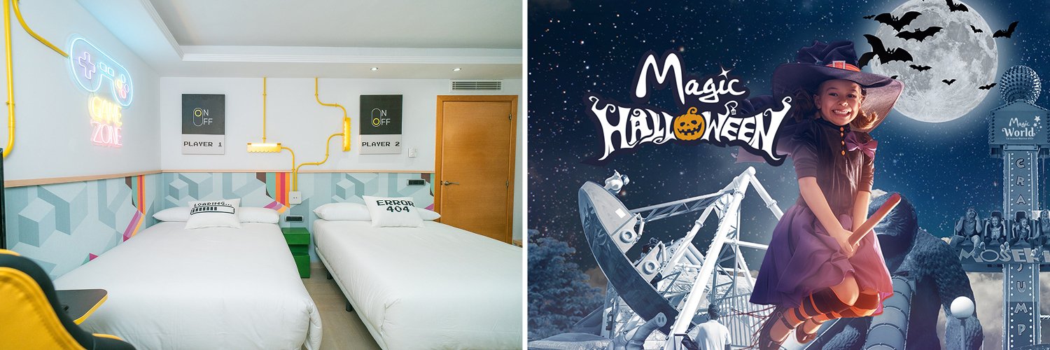 ¡Última hora! Halloween en Magic World con TODO INCLUIDO promo