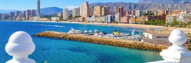 Otoño de sol y playa en Benidorm