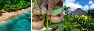 ¡Pura Vida! Costa Rica con circuito, coche, vuelos y alojamiento incluidos