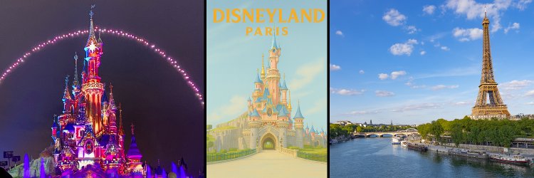 ¡Descubre París: vuelos, crucero por el Sena y visita a Disneyland® Paris!