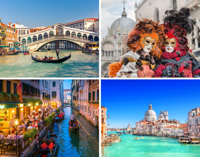 ¡Carnaval de Venecia! Vive la magia entre máscaras y canales
