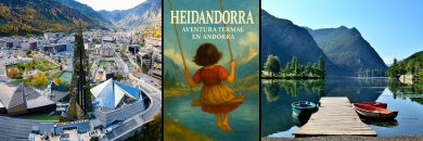 Hotel céntrico 4* en Andorra con Caldea y comida en el restaurante Blu