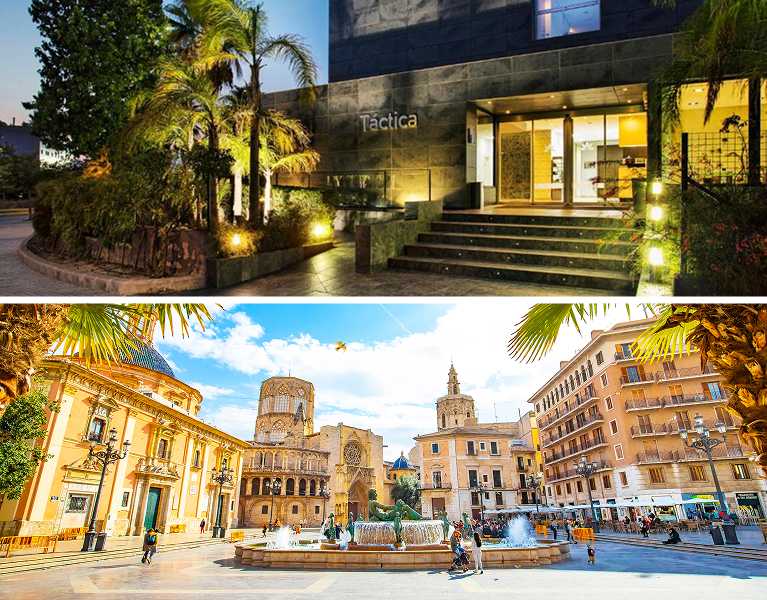 Hotel 4* con piscina climatizada cerca de Valencia