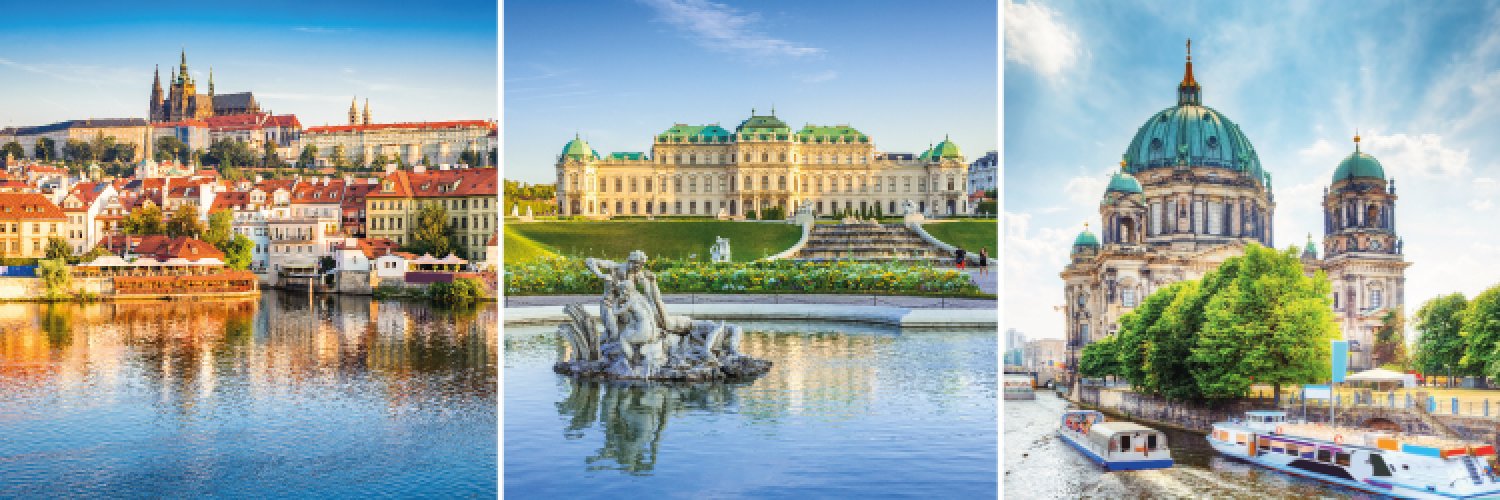 Circuito por el centro de Europa: Berlín, Praga y Viena