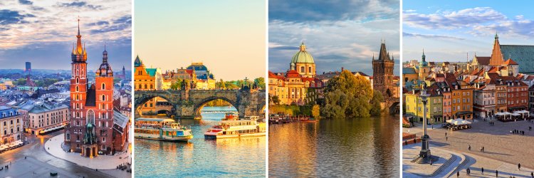 Cracovia, Varsovia y Praga: tres joyas en un solo viaje
