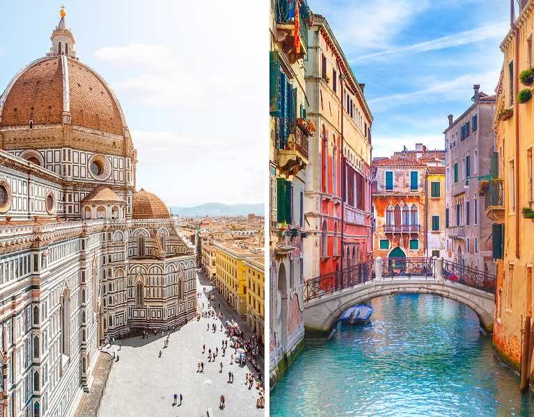 ¡Italia te va a enamorar! Venecia, Florencia y Roma: 6 noches de ensueño