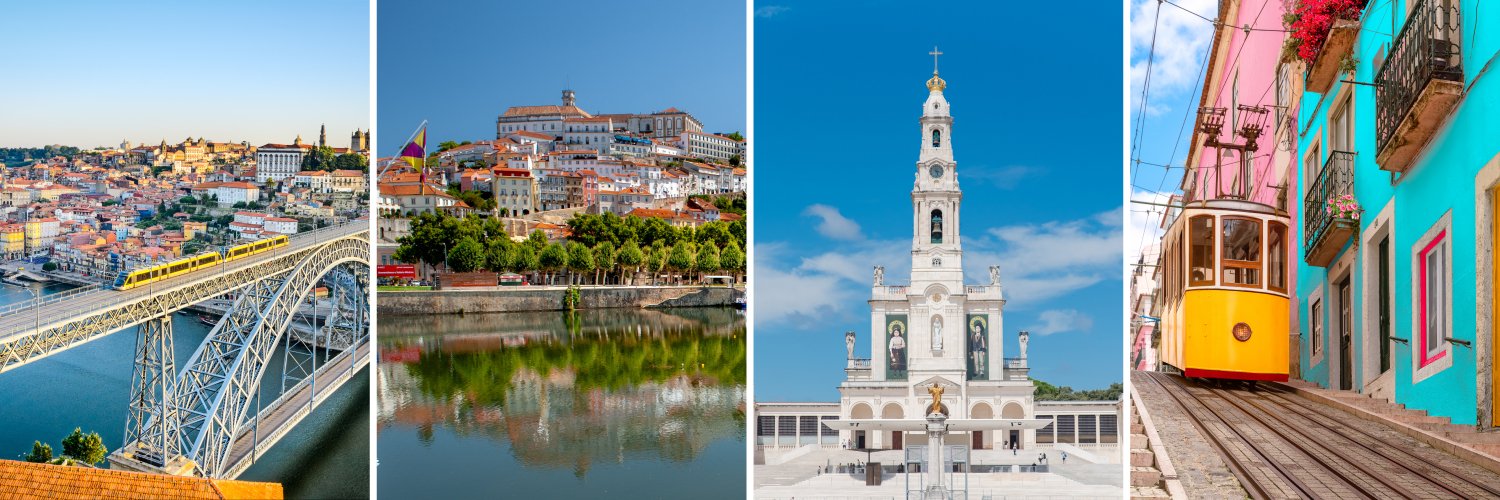 Recorre Portugal con vuelos y traslados entre ciudades incluidos