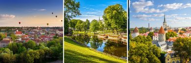 Joyas del Báltico: Tallín, Vilna y Riga ¡con vuelos incluidos!