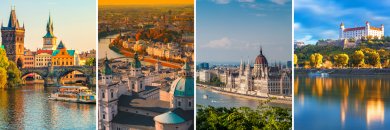 Conoce 4 joyas europeas en un solo viaje: Praga, Viena, Bratislava y Budapest