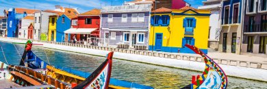 La magia de Aveiro: sus canales y casas de colores te esperan