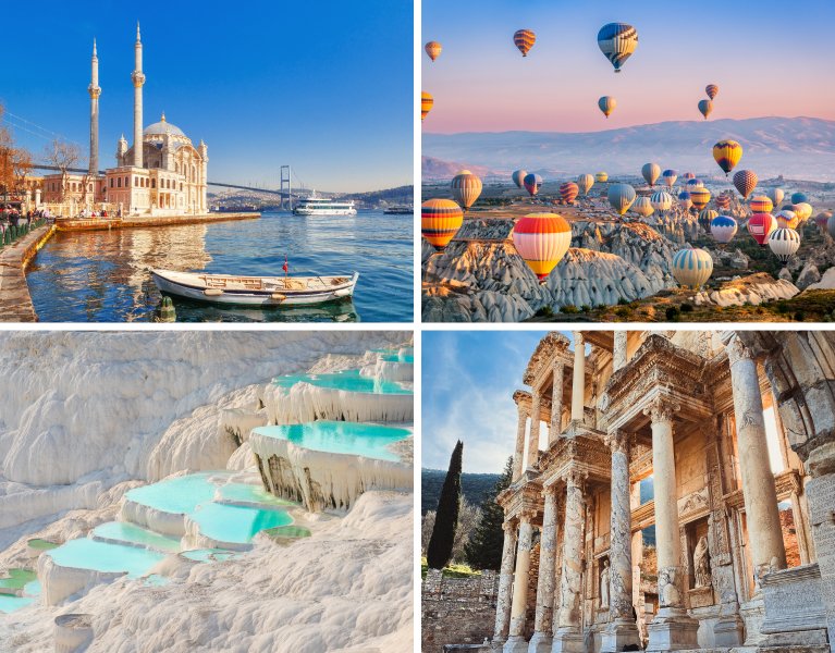 La esencia de Turquía al completo: vuelos, traslados y visitas