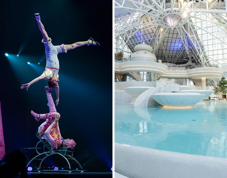 Cirque du Soleil y Caldea: magia y relax en hotel 4* en Andorra
