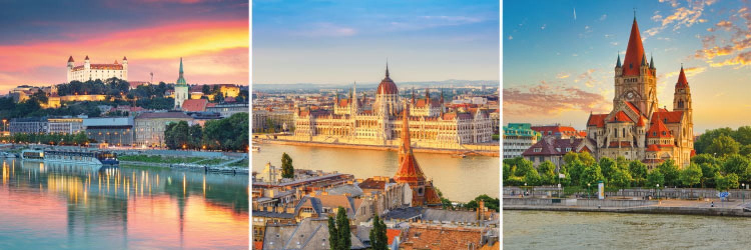 Circuito por Viena, Bratislava y Budapest con vuelos y crucero incluidos
