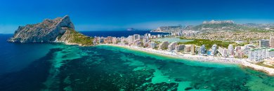 Vacaciones a 350 metros de la playa en Calpe